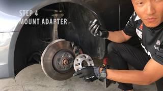 Euro Wheel Adapter - How To Install w. Dai Yoshihara 8 PRINCE (Audi Mercedes Volkswagen) Spacer Stud
