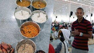 ஈஷாவில் கொடுக்கப்படும் ஆரோக்கிய உணவு | Glimpse of Isha Biksha Hall, Coimbatore