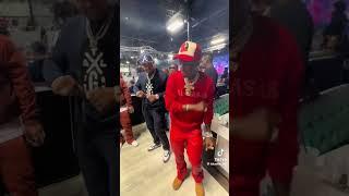 Khaotic teaching Lil Scrappy how to do the dance lol how’d he do ? #soakcity #lilscrappy #khaotic