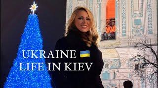 UKRAINE  LIFE IN KIEV! January1, 2025. HAPPY NEW YEAR The Streets of Kiev, Ukraine. Street Scenes