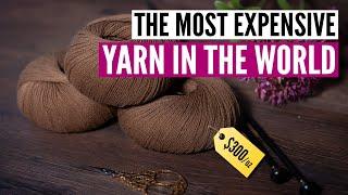 Vicuña wool - what it feels like knitting with the most expensive yarn in the world