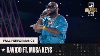 Davido & Musa Keys Bring The Flavor To Their Performance Of "Unavailable!" | BET Awards '23