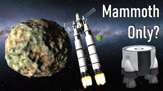 Can you Use Only Mammoth Engines to get to Pol in Kerbal Space Program?