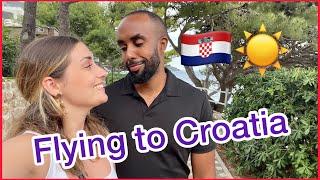 Flying to CROATIA | Travel vlog