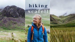 Hiking Scafell Pike via the Eskdale Valley, Lake District