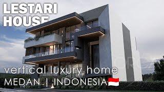 Touring The Exclusive Vertical Mansion in Sumatra, INDONESIA  | ORCA + Zafra | 11,732 sqft.