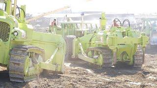 Detroit Powered Terex Bulldozers and Scrapers Working at Wheels at Wanaka 2023