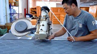 How Mattress is made? Inside a Chinese Mattress Factory.