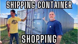 Shipping Container Shopping With @TheCrockers  | Big Farm Project Ahead