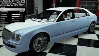 GTA 5 - Past DLC Vehicle Customization - Enus Cognoscenti (Bentley Flying Spur)