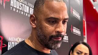 Houston Rockets Practice : Ime Udoka talks incident during Heat game