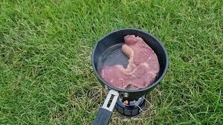 Wild camping food