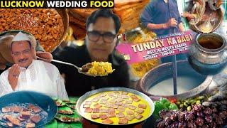 Lucknow Wedding Food | Tunday Kababi Lucknow | Lucknow Muslim Wedding Food | Lucknowi Shadi Ka Khana