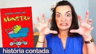 QUANDO NASCE UM MONSTRO - história infantil | Fafá Conta