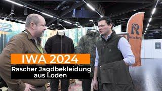 IWA 2024: Rascher Jagdbekleidung aus Loden kombiniert mit modernen Textilien