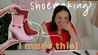 I try making SHOES from scratch // Making BOOTS at home!