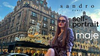 London Shopping Vlog | Harrods | Self Portrait | Sandro Paris | Maje | Skims | & Other Stories 2023