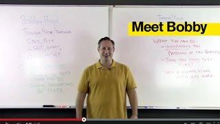 Test Prep: Meet Bobby - Premier Level Tutor | The Princeton Review