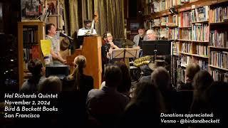 Hal Richards Quintet - live jazz at Bird & Beckett