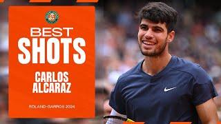 Carlos Alcaraz's best shots | Roland-Garros 2024