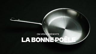 ATMA - La Bonne Poêle 100% inox 3 plis