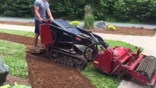 Toro Dingo Soil Cultivator Replacing Lawn