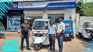 Atul Electric Auto Rikshaw 2024 Launch | Atul Mobili Electric Rikshaw Review