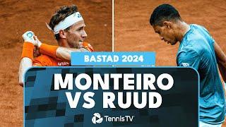 Thiago Monteiro Brilliant Performance Against Casper Ruud! | Bastad 2024