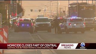 Fatal shooting in Albuquerque closes part of Central