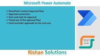 SharePoint Content Approval Flow using Power Automate