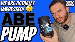 GENUINELY SURPRISED | ABE PUMP PRE WORKOUT REVIEW | ALL BLACK EVERYTHING  THEY STOPPED BEING CHEAP?