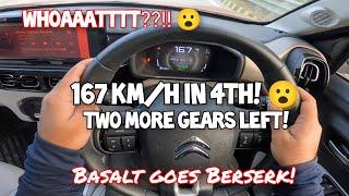 Citroen Basalt TOP SPEED | Both MANUAL & AT TESTED