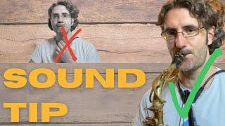 How to Improve your Sound on the Saxophone - #1 thing you MUST KNOW!