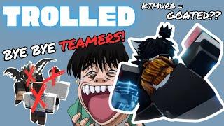 TROLLING a SQUAD and a DIAMOND PLAYER with KIMURA STYLE! [Untitled Boxing Game]