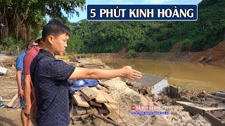 5 phút kinh hoàng, người đàn ông suýt mất vợ, cả dòng họ bị lũ quét cuốn trôi nhà cửa như ở Làng Nủ