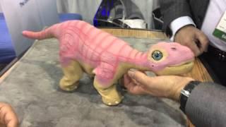 "PLEO rb" Self-Learning Robot Pet Dinosaur Toy (@ 2015 CES)