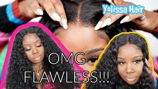  The Prettiest Water Wave Wig Install *Straight Out Of The Box* | Pre Everything! ft. #yolissahair