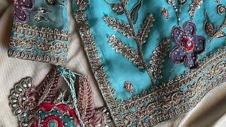 Stunning Dupes of Designer Dresses | Mukaish Work | Embellishments for Wedding | Din Collection