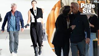 Sean Penn, 64, and model gf Valeria Nicov, 30, touch down in LA following trip to Spain