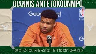 Giannis was asked if this season was a failure after playoffs elimination  | NBA on ESPN