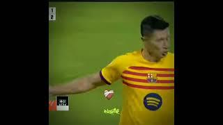 Lewandowski doblete  #shorts #football #footballshorts #barcelona #messi