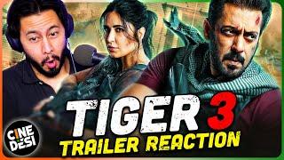 TIGER 3 - Trailer Reaction w/ Jaby! | Salman Khan | Katrina Kaif | Emraan Hashmi | YRF Spy Universe