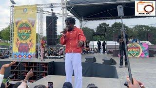 KING PALUTA FULL PERFORMANCE AT THE GHANA PARTY IN THE PARK 2024 IN LONDON (UK)