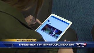 Tallahassee families react as child social media ban takes effect in Florida