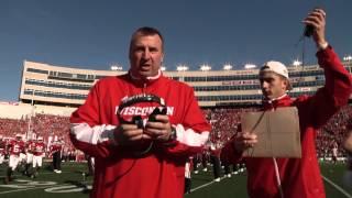 Bret Bielema gets set for #UWGameday
