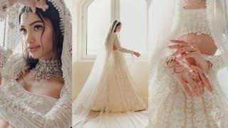 Designing My Dream Wedding Looks: The Perfect All-White Lehenga