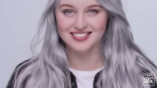 How to get silver hair with Colorista paint #silvergrey