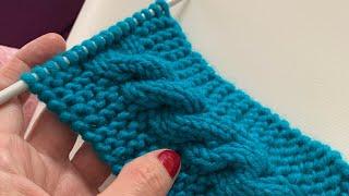 Klasik Burgu Band / How to Knit Cable St