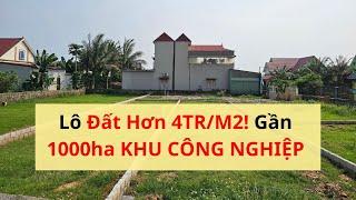 ĐẤT TRUNG TÂM THỊ XÃ NẰM GIỮA 2 KCN MÀ GIÁ CHỈ HƠN 4TR/M2