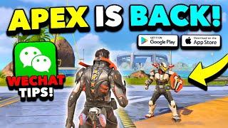APEX LEGENDS MOBILE 2.0 IS HERE! DOWNLOAD + WECHAT TIPS! (EASY TUTORIAL + GAMEPLAY)